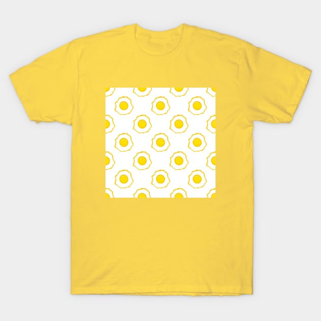 Eggs Pattern T-Shirt by SartorisArt1